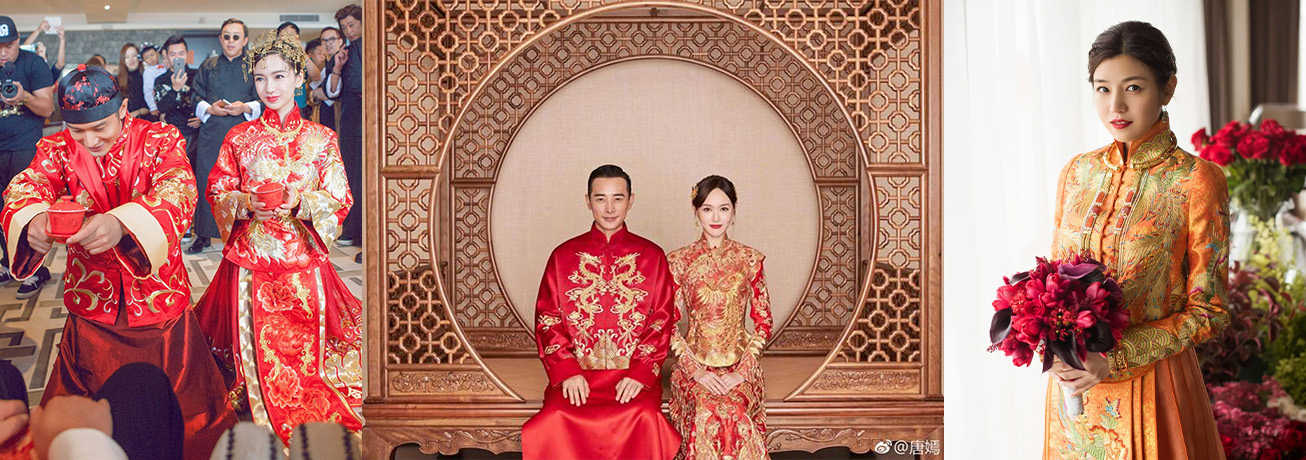 何超蓮出嫁裙褂掀中式時尚熱潮〡4件女星中式高定禮服參考提案 全出自「中國禮服女皇」Guo Pei